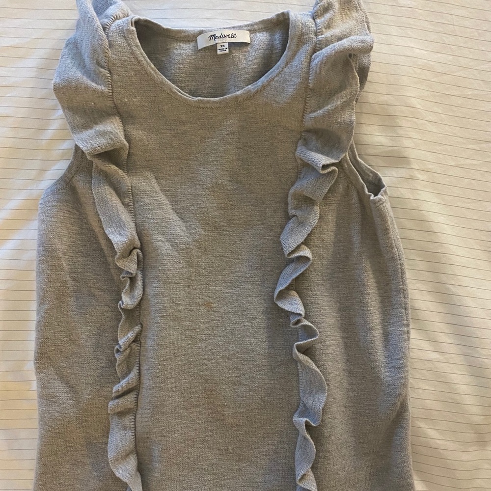 Madewell Gray Top